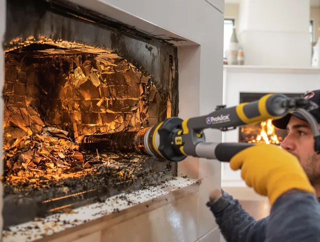 Professional chimney cleaning by Wesley Chapel Chimney Sweep in Wesley Chapel, FL