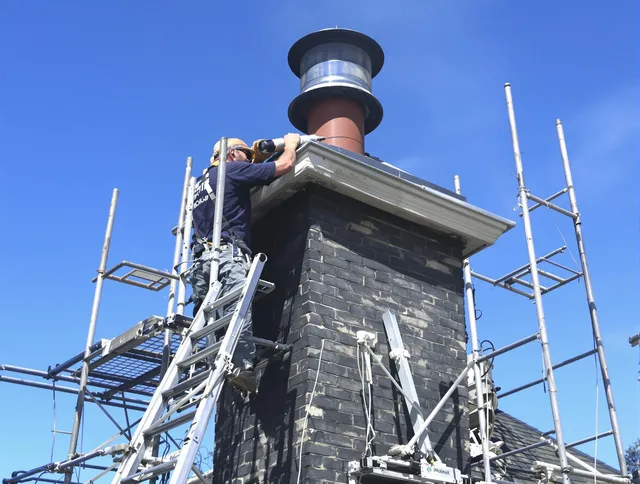 Sturdy chimney crown finished by Wesley Chapel Chimney Sweep in Wesley Chapel, FL