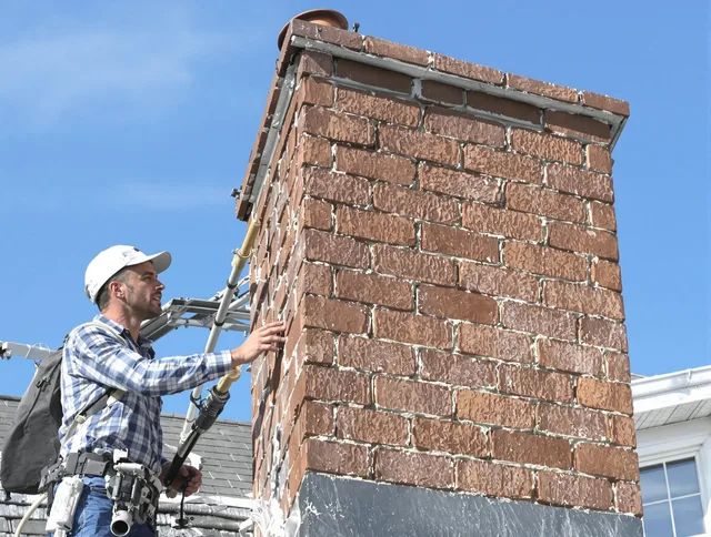 Brickwork for a chimney rebuild by Wesley Chapel Chimney Sweep in Wesley Chapel, FL