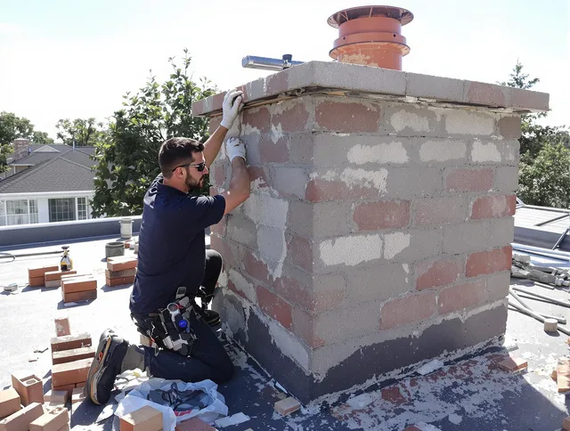 Advanced chimney repair process by Wesley Chapel Chimney Sweep in Wesley Chapel, FL