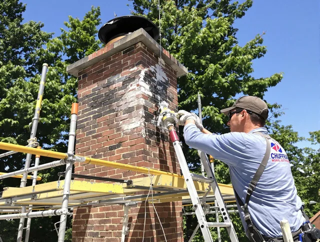 Structural chimney repair by Wesley Chapel Chimney Sweep in Wesley Chapel, FL