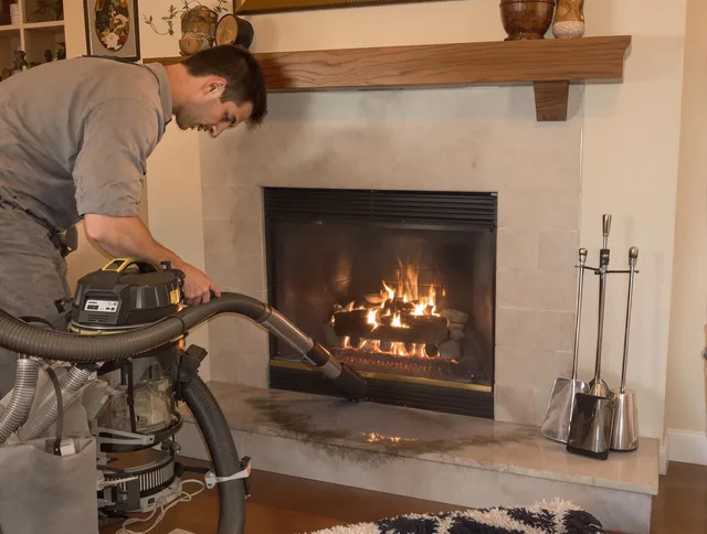 Routine fireplace upkeep by Wesley Chapel Chimney Sweep in Wesley Chapel, FL